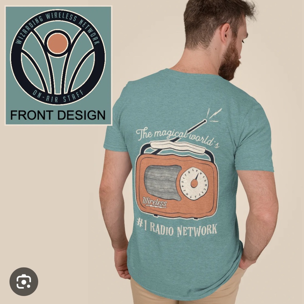 Accio Box Wizarding Wireless Network T-shirt